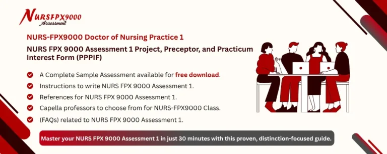 NURS FPX 9000 Assessment 1 Project, Preceptor, and Practicum Interest Form (PPPIF)